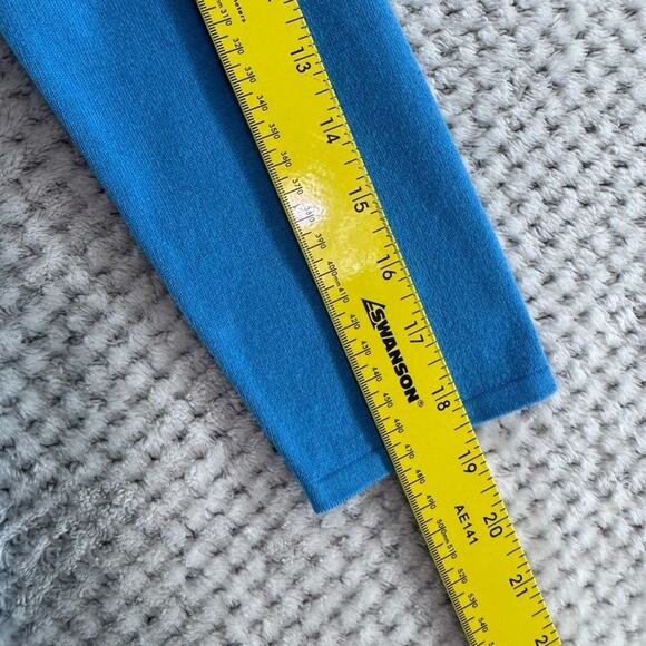 Ann Taylor Cardigan Tank Set Womens S Blue Silk Front Tie Scoop Neck Whimsi - Picture 7 of 14